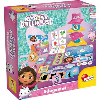 Lisciani Комплект образователни игри 10 в 1 Lisciani - Gabby′s Dollhouse (LI103348)