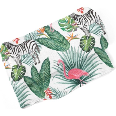 Sablio Deka Zebra a plameňák 150x120