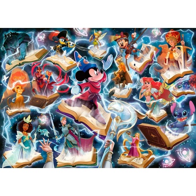 Ravensburger - Puzzle Disney Lorcana: Glimmers of the Realm: STEEL - 1 000 piese