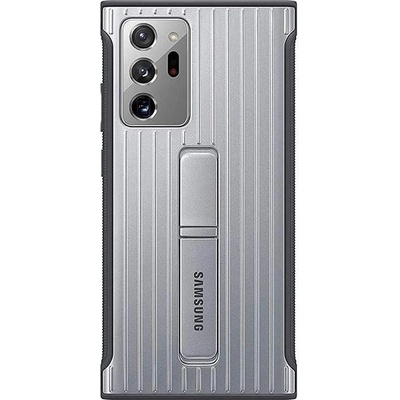 Samsung Protective Standing Cover EF-RN985CSEGEU - оригинален удароустойчив хибриден кейс с поставка за Samsung Galaxy Note 20 Ultra (сребрист)