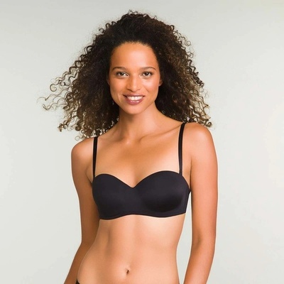 DIM WIREFREE STRAPLESS BRA DI0007HF čierna