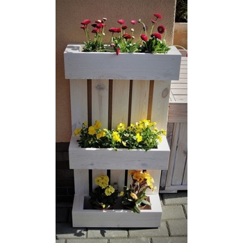 Tradgard Květináč ve stylu euro palety 72 x 39 x 14 cm (DS30782805)