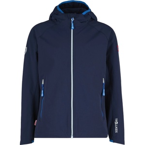 TROLLKIDS Детско ежедневно яке Trollkids Kid's Kvalvika Jacket Softshell jacket - Navy / White / Med Blue - размер 98 (EU) (703-2691-0212)