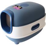 Uniq Pets KittyCabin Cosmo затворена котешка тоалетна с лопатка, 56 x 39 x 40 см