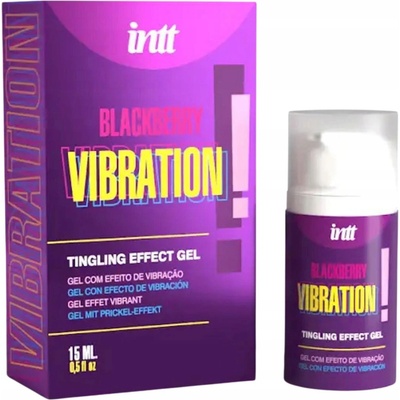 Intt Vibration! tekutý vibrátor ostružina 15 ml