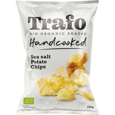 BIO VEGAN Trafo Kotlíkové chipsy s mořskou solí 125 g