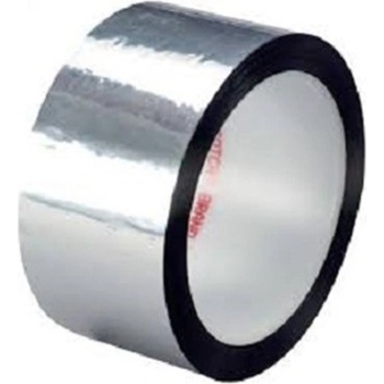 3M 850 S Polyesterová lepiaca páska 25 mm x 66 m strieborná
