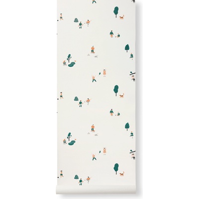 Ferm Living Тапет The Park (1104263768)