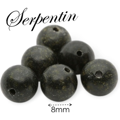 SERPENTIN, kulička, 8mm – Zboží Dáma