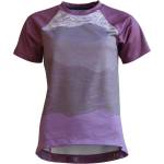 Zimtstern Дамска фланелка с къс ръкав за колоездене Zimtstern Women's Braapz Shirt S/S Cycling jersey - Berry - размер XS (156-2912-0111)
