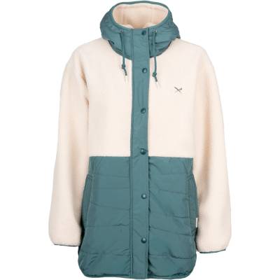 Iriedaily Дамско поларено яке Iriedaily Women's Arctik Long Jacket Fleece jacket - Cool Jungle (105-6700-0312)