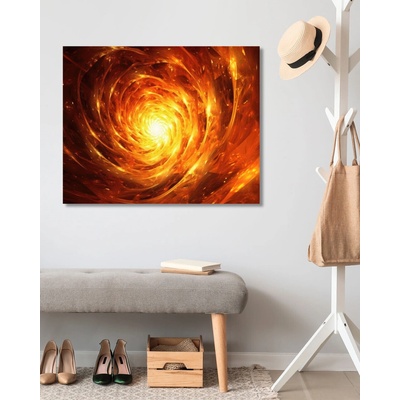 ZUTY Obrazy na stenu - Abstrakcia - svetelný vír Rámovanie: bez rámu a bez vypnutia plátna, Rozmer: 40x50 cm