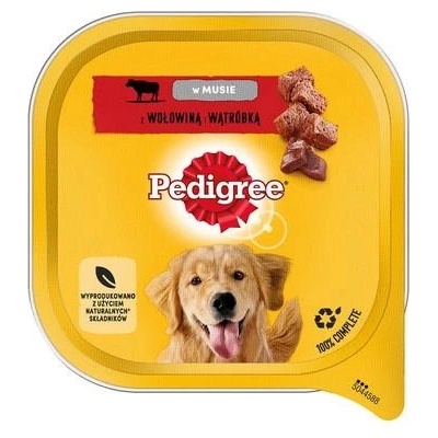 Pedigree Adult hovädzie a pečeňou v pene 10 x 300 g