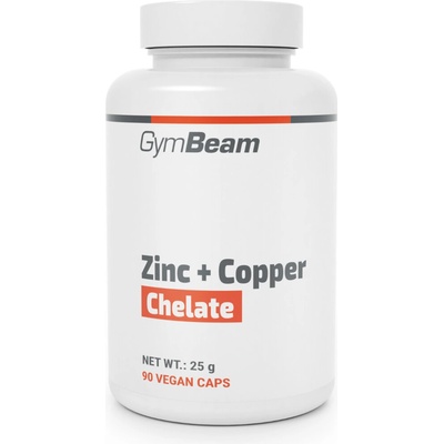 GymBeam Chelát Zinku + Medi 90 kapsúl
