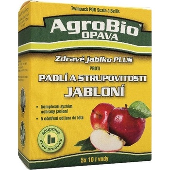 AgroBio PROTI Padlí a strupovitosti jabloní 2 x 10 g + 3 x 8 g