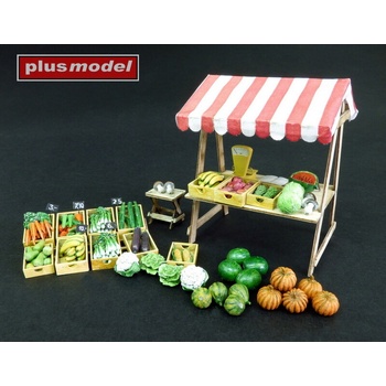 Plus Model Vegetable market 1:35
