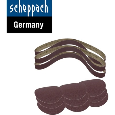 Scheppach Комплект шкурки за велкро и ленти, за лентов / дисков шлайф bts70012 части (sch 3903301707)