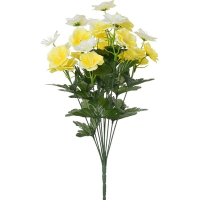 KYTICA SAKURA KRÉM/ŽLTÁ x6 46CM