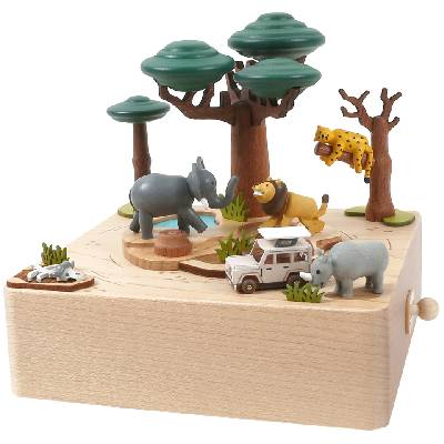 Музикална кутия Wooderfull Life - Сафари (BB281834)