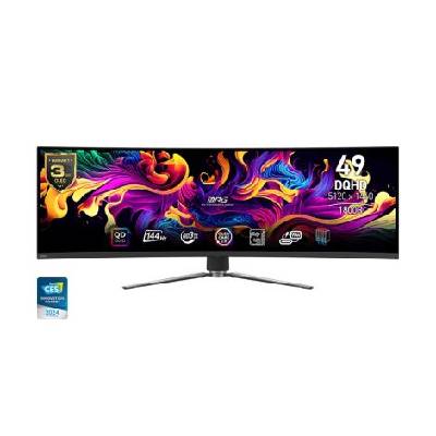 MSI MPG/491CQP-QD/49"/QD-OLED/5120x1440/144Hz/0,03ms/Black/3R MPG 491CQP QD-OLED