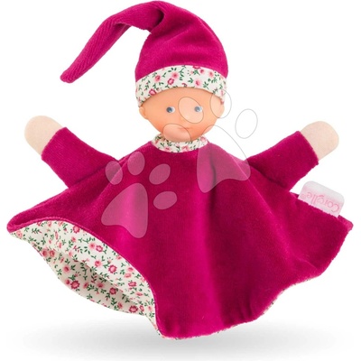 Corolle Tidoudou Pink Grenadine Mon Doudou z extra jemného textilu s modrými očky 17 cm od 0 měs