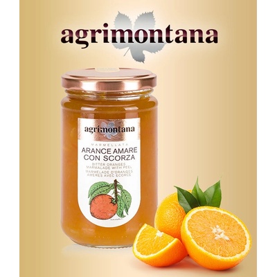 Agrimontana Marmeláda extra 70% hořký pomeranč s kůrou 330 g