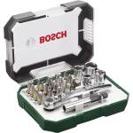 Bosch битове и тресчотки комплект 26 части (2607017322) (2607017322)