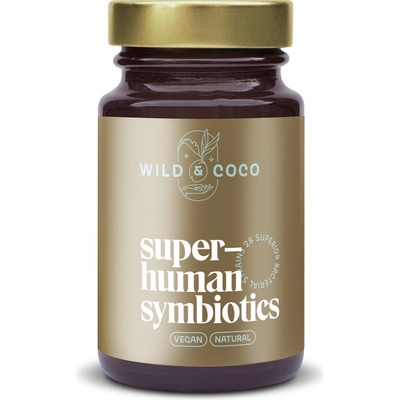Wild and Coco Probiotiká Superhuman 30 kapsúl