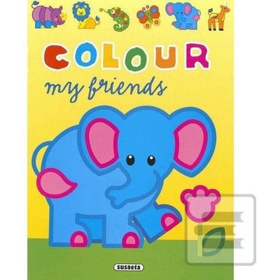 Colour my friends - Elephant