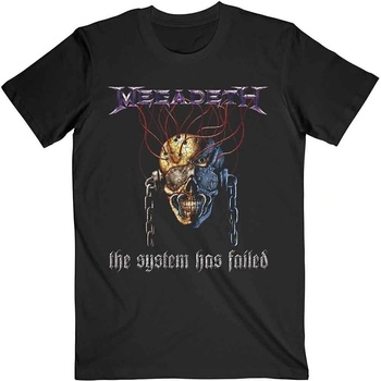 Megadeth Systems Fail Black XL Риза (<![CDATA[MEGATS06MB04]]>)