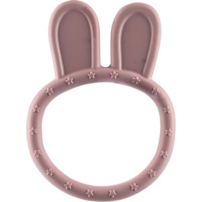 Zopa Silikonové kousátko Rabbit, Old Pink 2