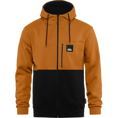 Horsefeathers Суитшърт Vick - pumpkin/black Horsefeathers | Oranzhev | МЪЖЕ | S
