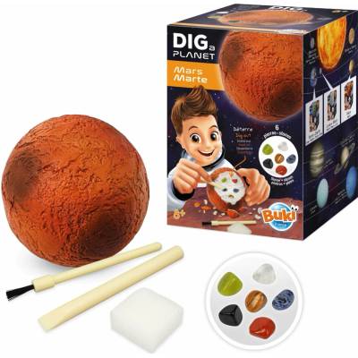 BUKI DIGaPLANET vykopávka minerální kameny MARS