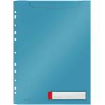 Leitz Съшиваеми генотерм LEITZ Cosy Privacy Jumbo A/4 200 микрона спокойно синьо 3 броя 46680061 (46680061)