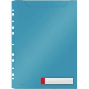Leitz Съшиваеми генотерм LEITZ Cosy Privacy Jumbo A/4 200 микрона спокойно синьо 3 броя 46680061 (46680061)