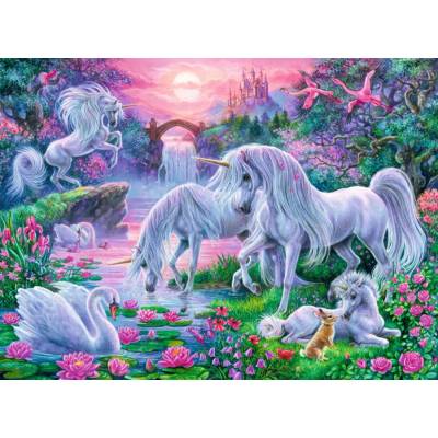 Ravensburger - Puzzle Unicorns in the Sunset XXL 150 pieces - 150 piese