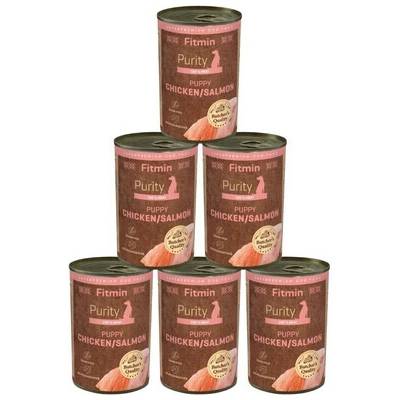 Fitmin Purity Puppy Chicken with Salmon 6 x 400 g