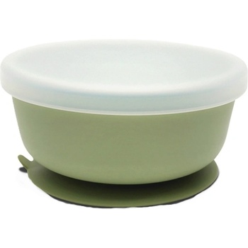 Lorelli Силиконова купа с вакуум и капак Lorelli - Fresh Green (10230640004)