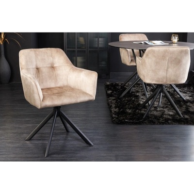 Komfort-nábytok Stolička 42391 Loft Zamat