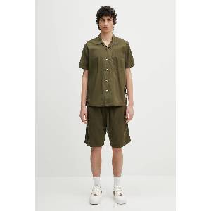 Barbour Памучна риза Holywell Poplin S/S Relaxed Fit Shirt (MSH5603)