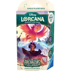 Ravensburger Disney Lorcana TCG: Archazia's Island Starter Deck - Iago & Jafar (RAVE11098543) - digit