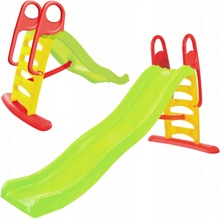 Mochtoys Dětská skluzavka s lezeckou stěnou 198 cm