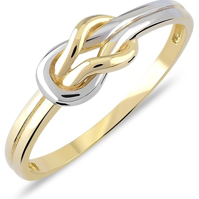 Lillian Vassago Designový prsten z kombinovaného zlata LLV06 GR036