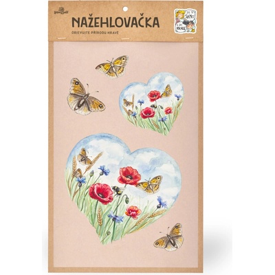 Lesní svět - Nažehlovačka L 048 - Srdce luční
