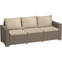 ALLIBERT CALIFORNIA Pohovka 199 x 68 x 72 cm, cappucino/piesková 17196779