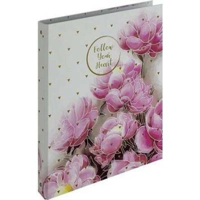 Pořadač A4 lamino R25-4kr. Romantic magnolie