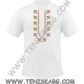 Fruit of the Loom Тениска - Шевица Бродерия 1672