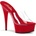 Pleaser USA Pleaser Delight-601 Clear/Red 36