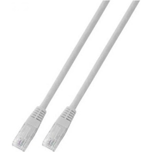  Неекранирана пач корда категория 5е U-UTP, Cat. 5e, PVC, бяла : Дължина - 5м (K8092.5)