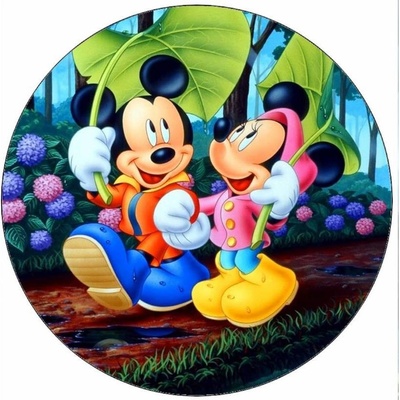 Jedlý papír Mickey a Minnie 19,5 cm - Pictu Hap – Hledejceny.cz